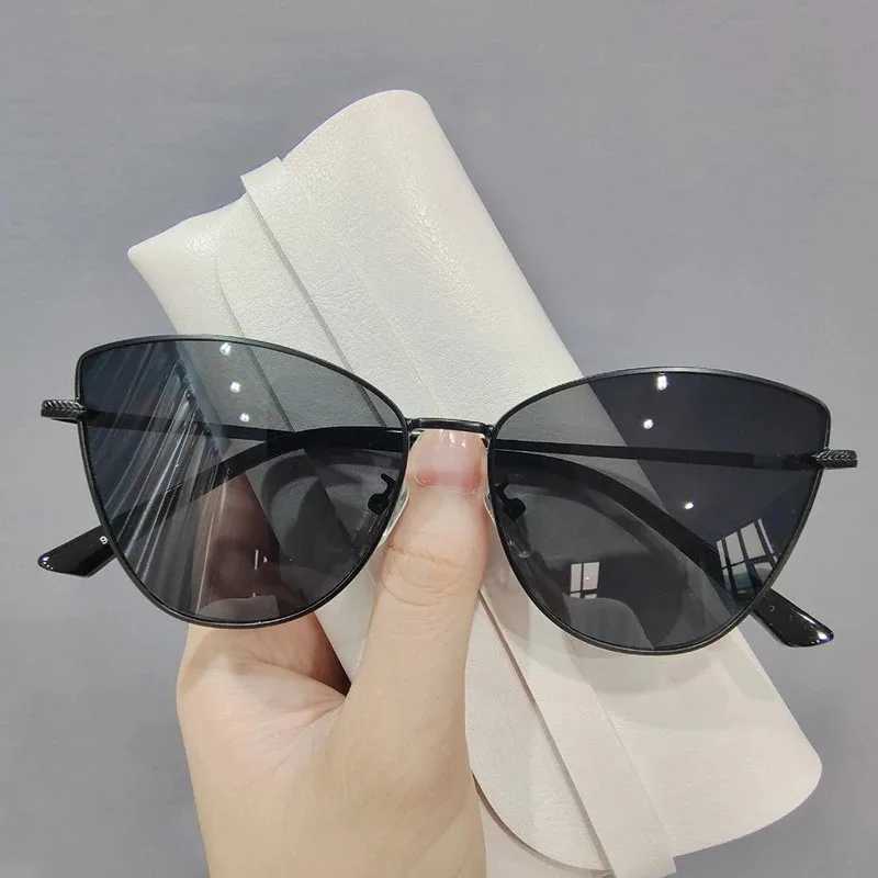 2024 Sexy Classic Vintage Cat Eye Sunglasses Woman Vintage Sun Glasses Female Ladies Cat Eye Sunglass 2024 Metal Frame GlassesX240920