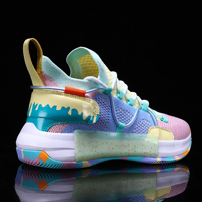 High Quality Basketball Shoes Men Sneakers Light Anti-skid Shock Absorption Basket Shoes Women Multicolor Sports Shoes Trainer
