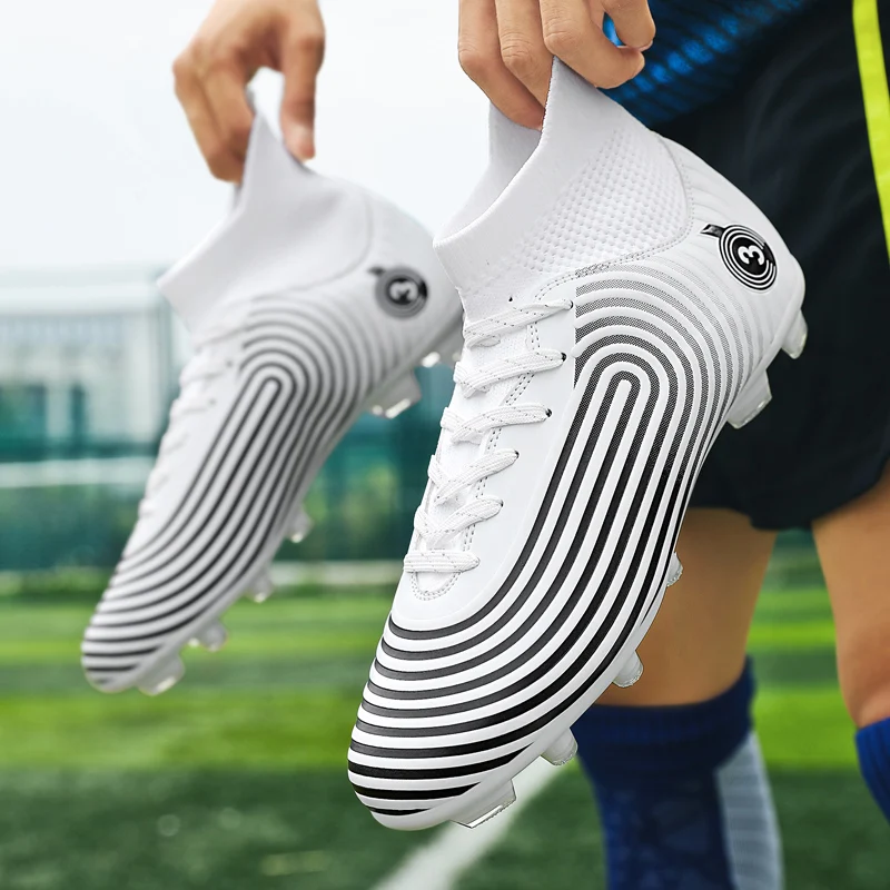 Society Football Boots for Men Indoor Sneakers Boys Futsal Grass Training Non Slip Free Shipping Childrens Soccer Cleats Shoes
