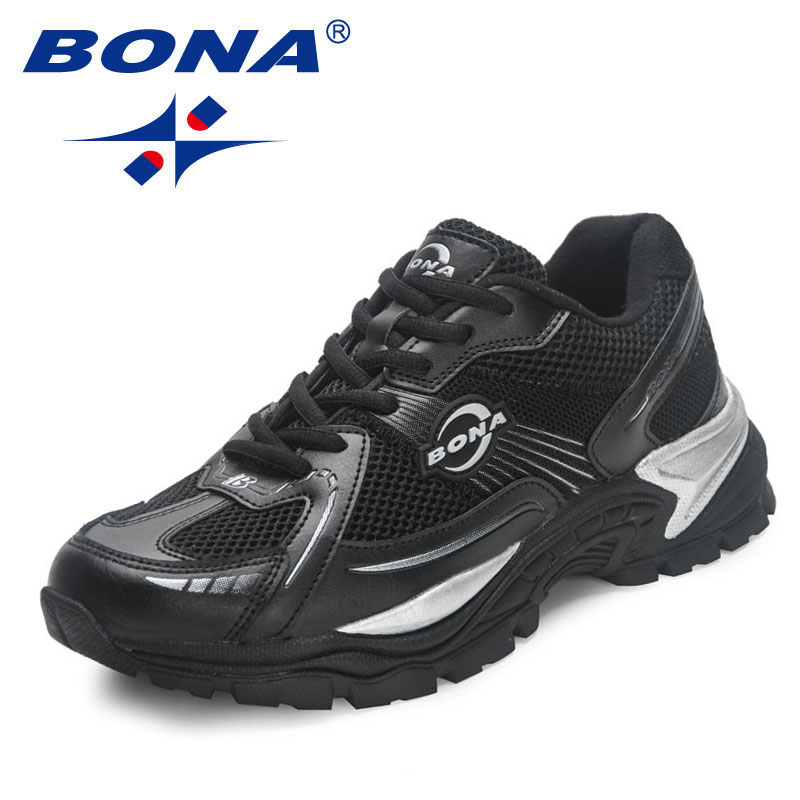 2023 BONA new Designers Men Running High Quality Platform New running shoes Chunky Sport Shoes Man Outdoors breathable Walkin 0b04