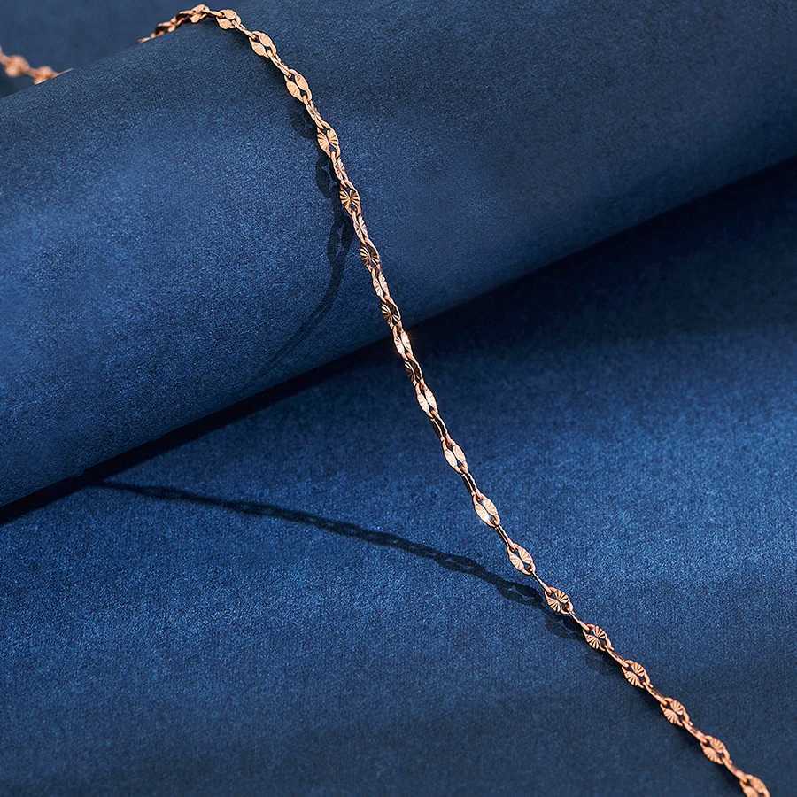 2.5mm Wide Embossed Stainless Steel Sunshine Link Chain Necklace for Women Choker 4 Color Available Jewelry Making AccessoriesX240919