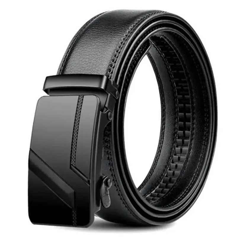 Fashionable Business Mens Belts Authentic Luxury Brand Belts Metal Buckles High Quality PU Leather Soft Belts Cargo Jeans W240920