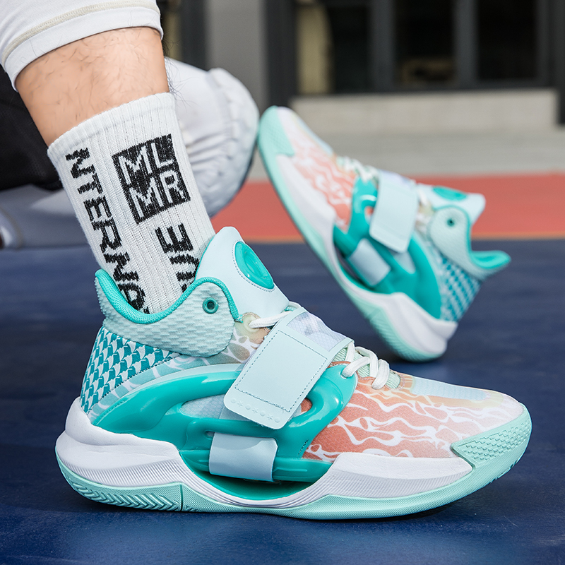 High Quality Womens Quality Sneakers Wearable Non-Slip New Training Sports Cushion Basketball Shoes For Man