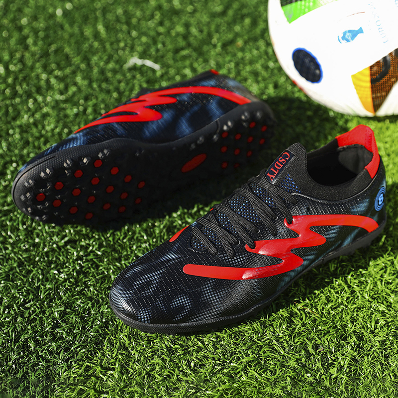 New Men Soccer Shoes Sports Cleats Drop Shipping Football Boots Futsal Ultralight Non-slip Professional Unisex Breathable