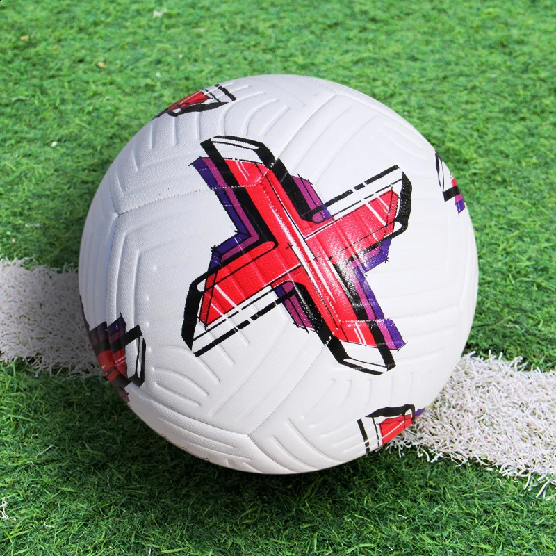 Professional football matches 5 thick explosionproof machine PU training ball with the same style as World Cup 240920