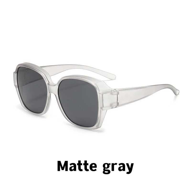 Vintage Men Sun Glasses Wears Over Prescription Glasses Square Shades Fit Over Sunglasses Polarized UV400 Sunglasses for DrivingX240920