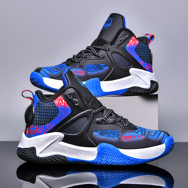 Childrens Basketball Shoes Outdoor Sports Field Non-slip Sneakers High Top Male Tennis Basketball Shoes Free Shipping Shoes Men