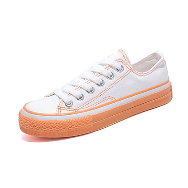Style New Women Vulcanized Sneakers Breathable Casual Students White Woman Spring Autumn Lovely Canvas Shoes 2023 Comemore 9b76