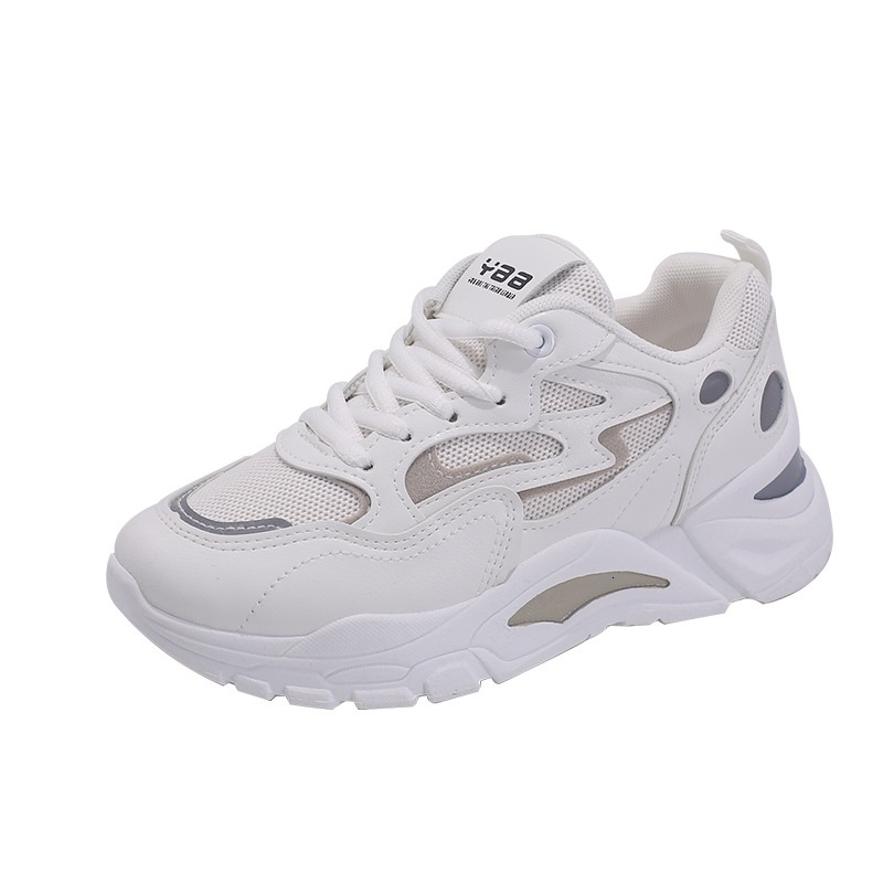 Dad Girl Instagram Trendy 2023 Autumn New Women's Versatile Internet Celebrity White Korean Edition Casual Sports Shoes
