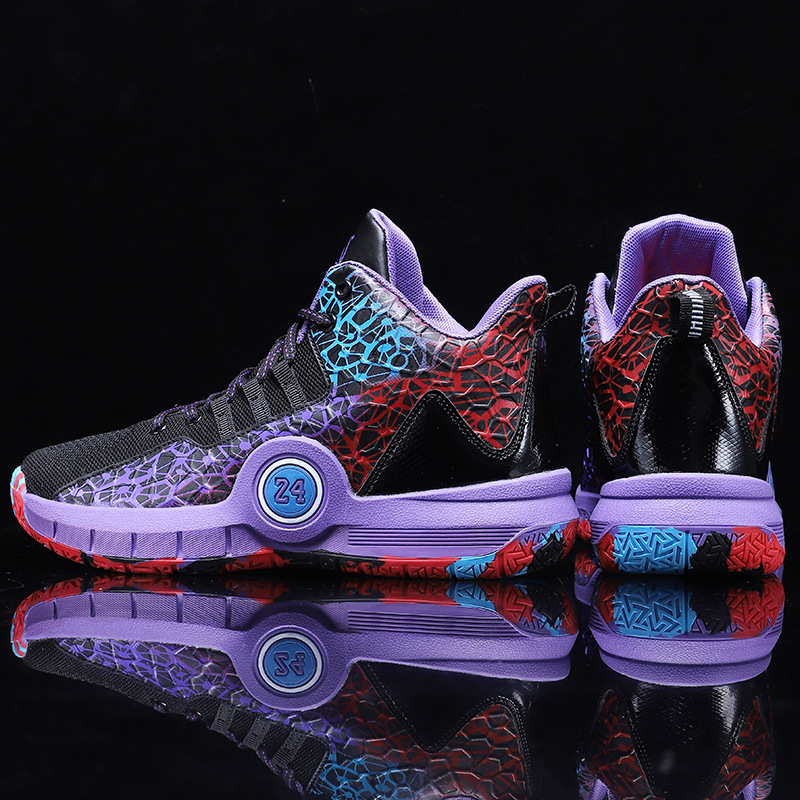 Men Professional Basketball Shoes Kids Men's Cushioning Light Basketball Sneakers Women Mesh Breathable Outdoor Sports Shoes