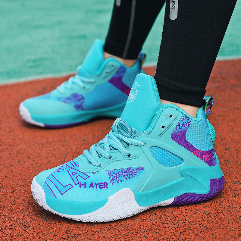 Childrens Basketball Shoes Outdoor Sports Field Non-slip Sneakers High Top Male Tennis Basketball Shoes Free Shipping Shoes Men