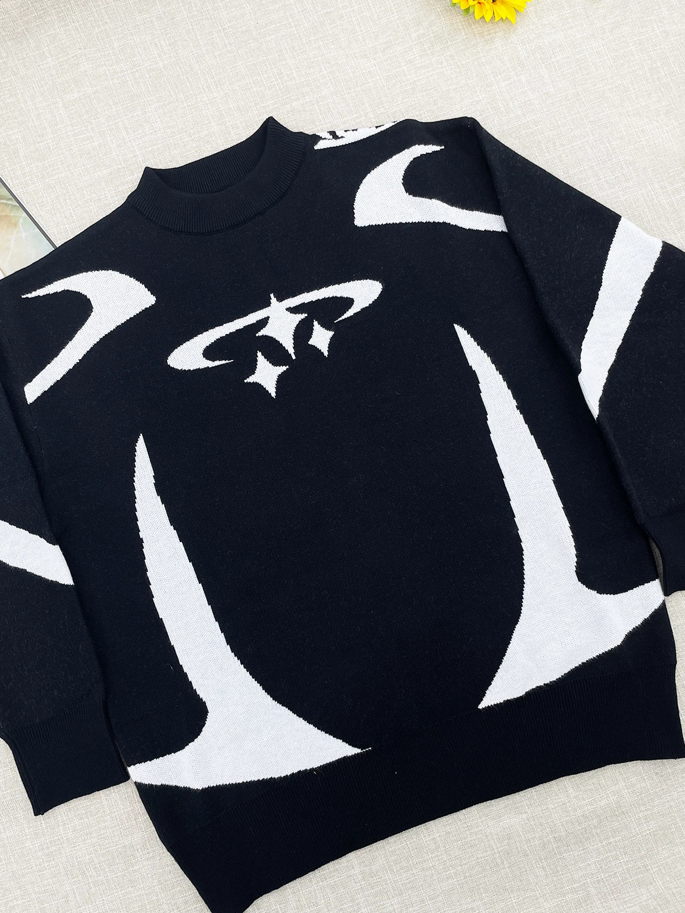 Men Vintage Sweater Y2K Streetwear Hip Hop Vintage Knitted Doberman Dog Sweaters Autumn Harajuku Fashion Retro Casual Sweaters 240912