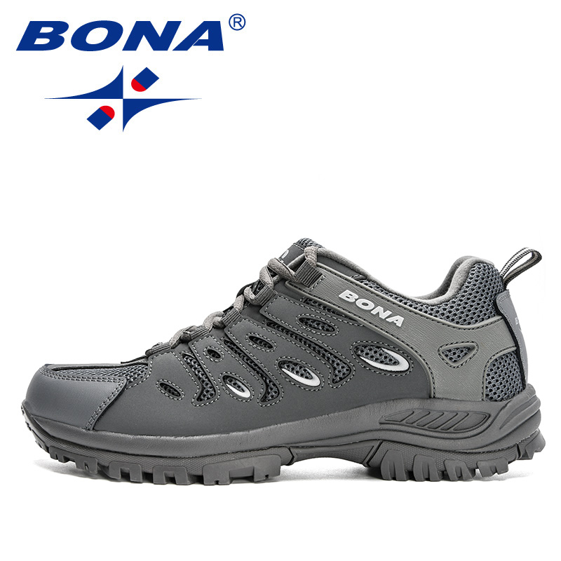 2023 BONA New Designers Non-slip Wear-resistant Breathable Hiking Shoes New Outdoor High-quality Jogging Walking Shoe Men Manscu 5732