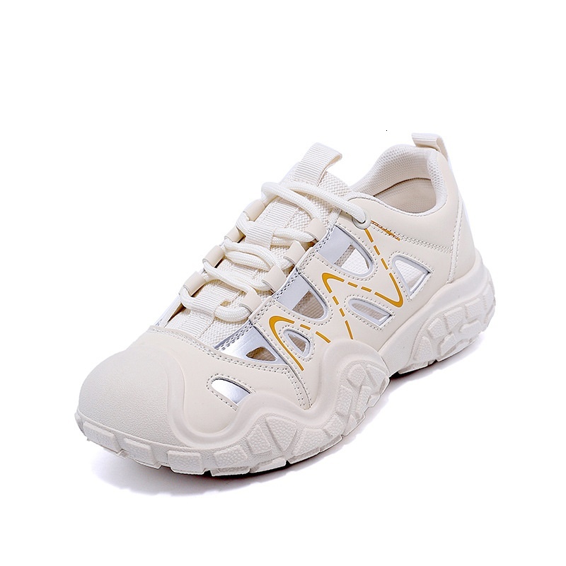 Hollow out dad for women, 2024 new summer breathable thick soled outdoor hiking shoes, women's sports shoes KT-2665