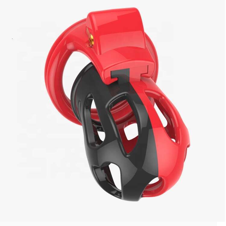 Men Fetish Sex Products Plastic Chastity Cage Dick Lock Cage For Men Chastity