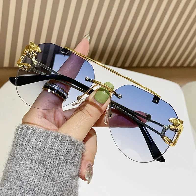 Square Sunglasses Men Women Brand Designer Fashion Vintage Gradient Eyewear Male Driving Sun Glasses Metal Shades Oculos De SolX240920