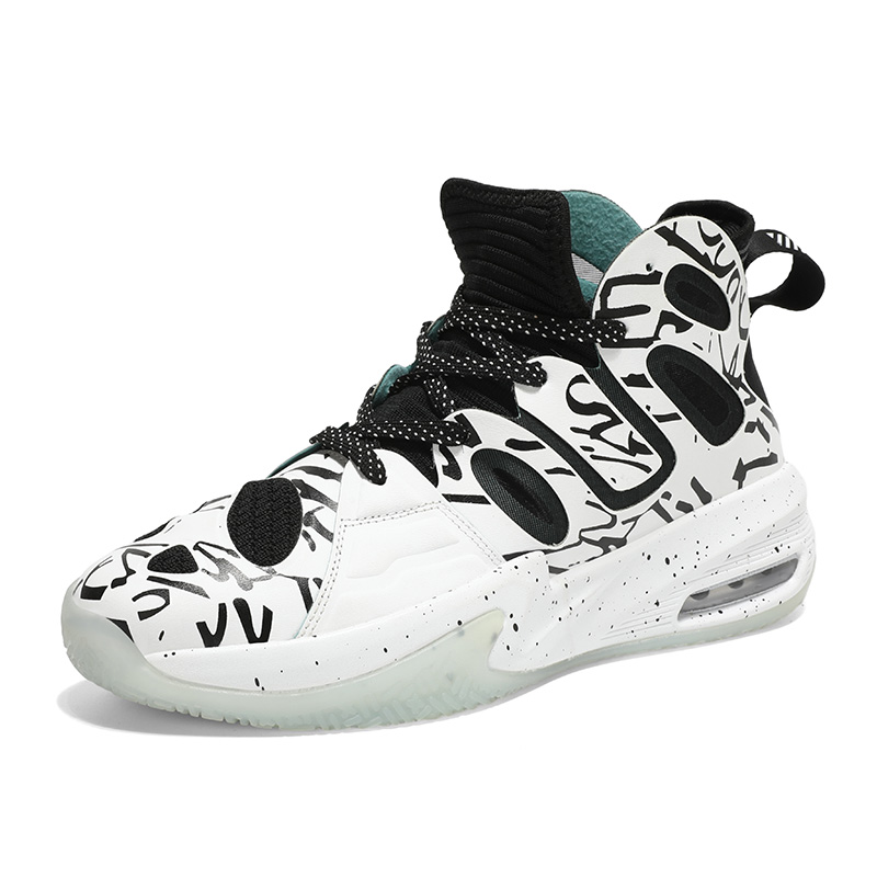 Fashion Men's Training Sports Shoes Wear-Resisting Basketball Sneakers for Women Anti-Slip High Top Training Sport Footwear