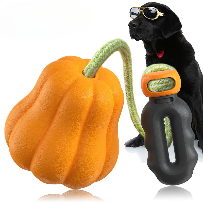 Pumpkin Tooth Balls Safe Pet Toys Bite Resistant Mole Halloween Pumpkin Dog Supplies Dog Toys Chewing Toys Vocal Sound Toys 240914