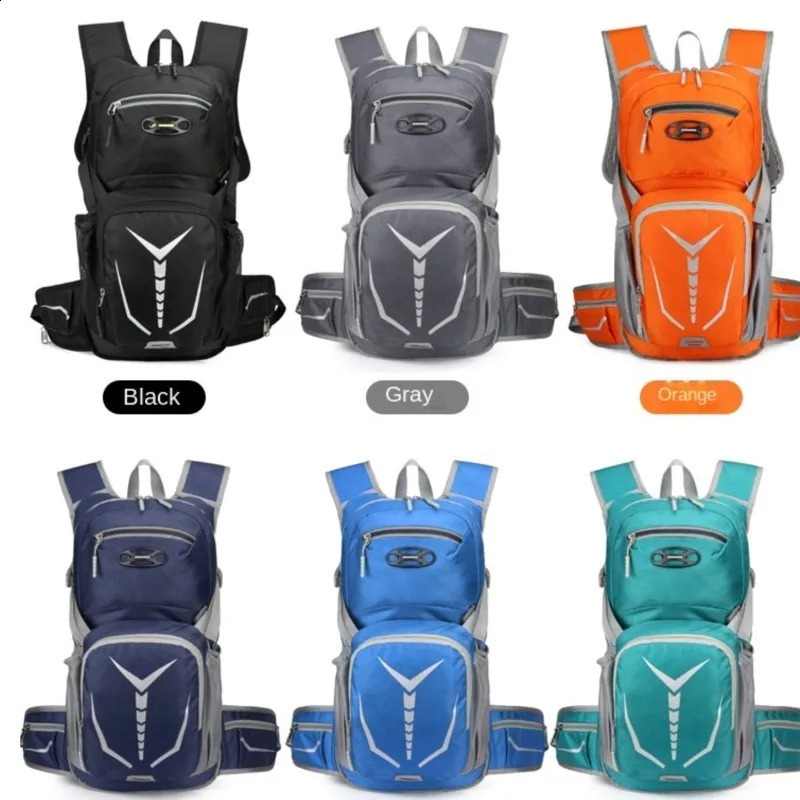 20L bicycle moisturizing backpack mens waterproof outdoor sports hiking MTB Knapsack water bag 240911