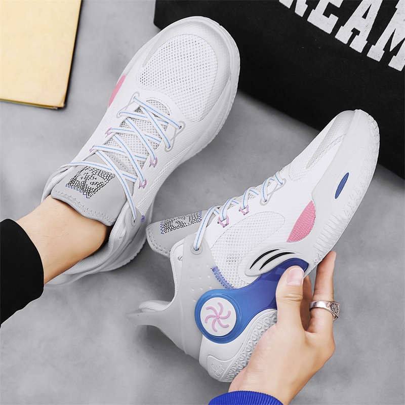 Wade Basketball fission 8 low top men's shoes new lightweight high rebound non-slip glow-in-the dark breathable sneakers 5ca8 g-in-the 5ca
