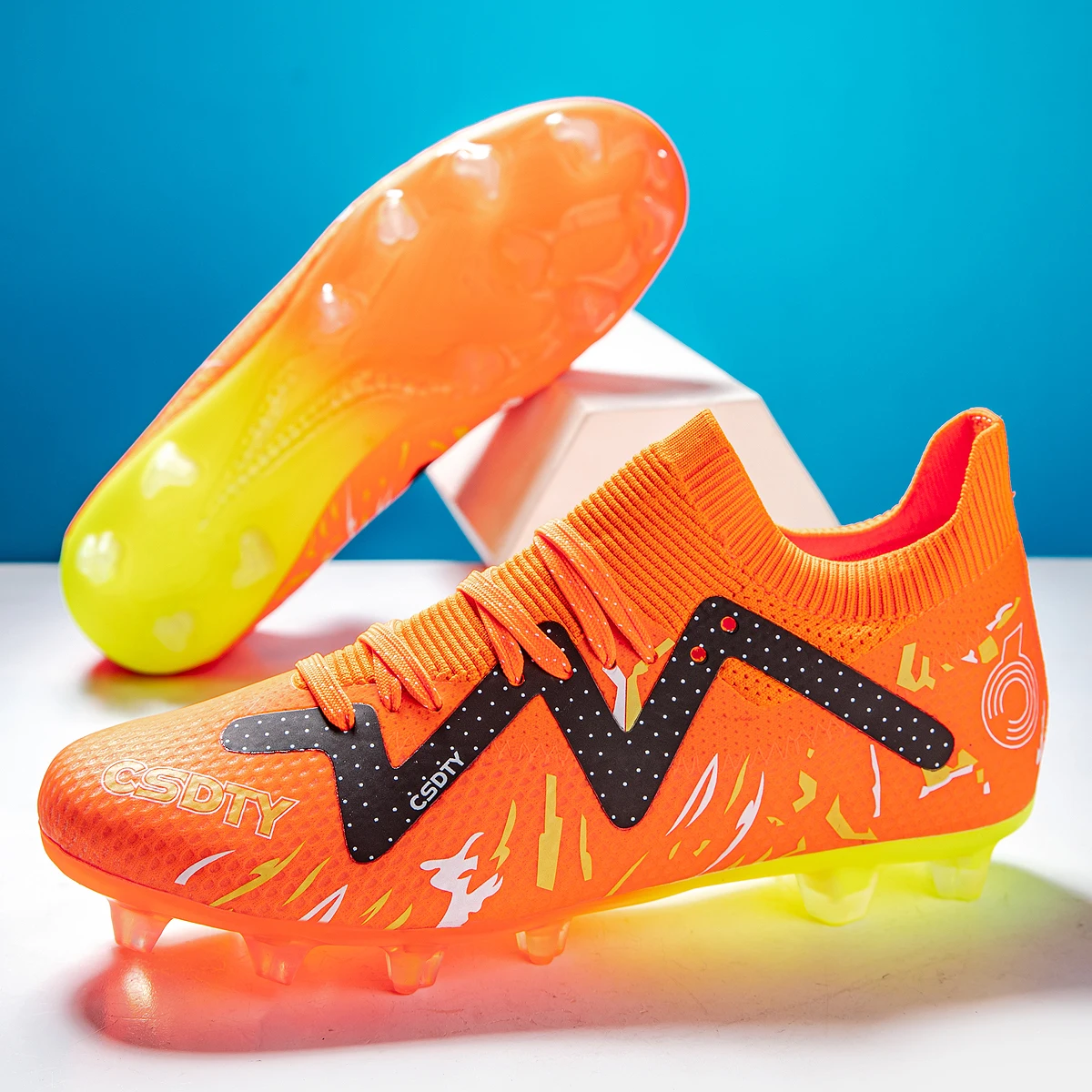 New Men Football Shoes Turf Indoor Non Slip Society Professional Football Field Boots Futsal Fast Sports Soccer Cleats Sneakers