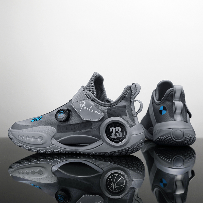 High Quality Mens Sneakers Wearable Gym Training Sports Elastic Band Cushion Basketball Shoes for Man 79ed