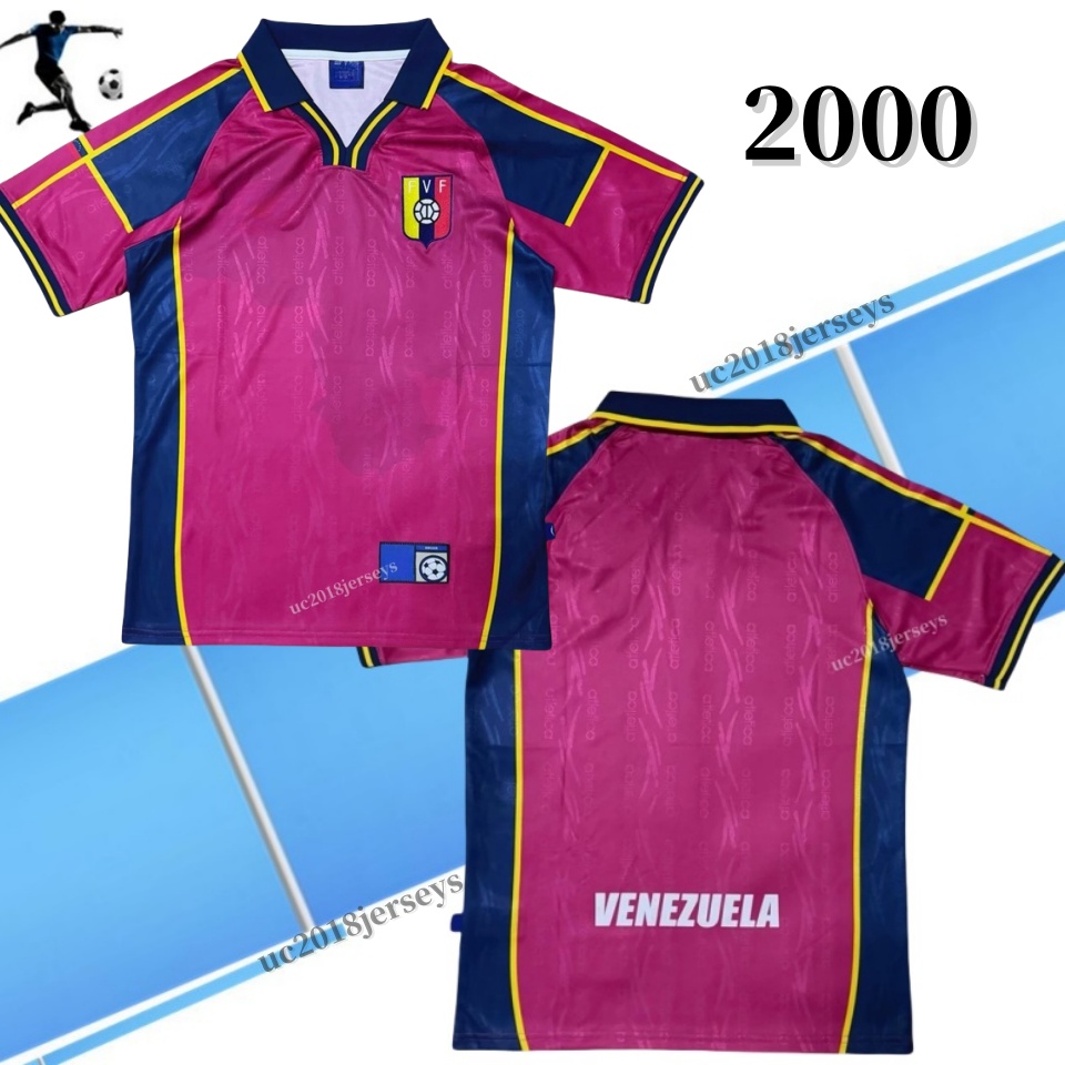 Retro soccer jersey 2000 Venezuelas home jerseys Football Shirt