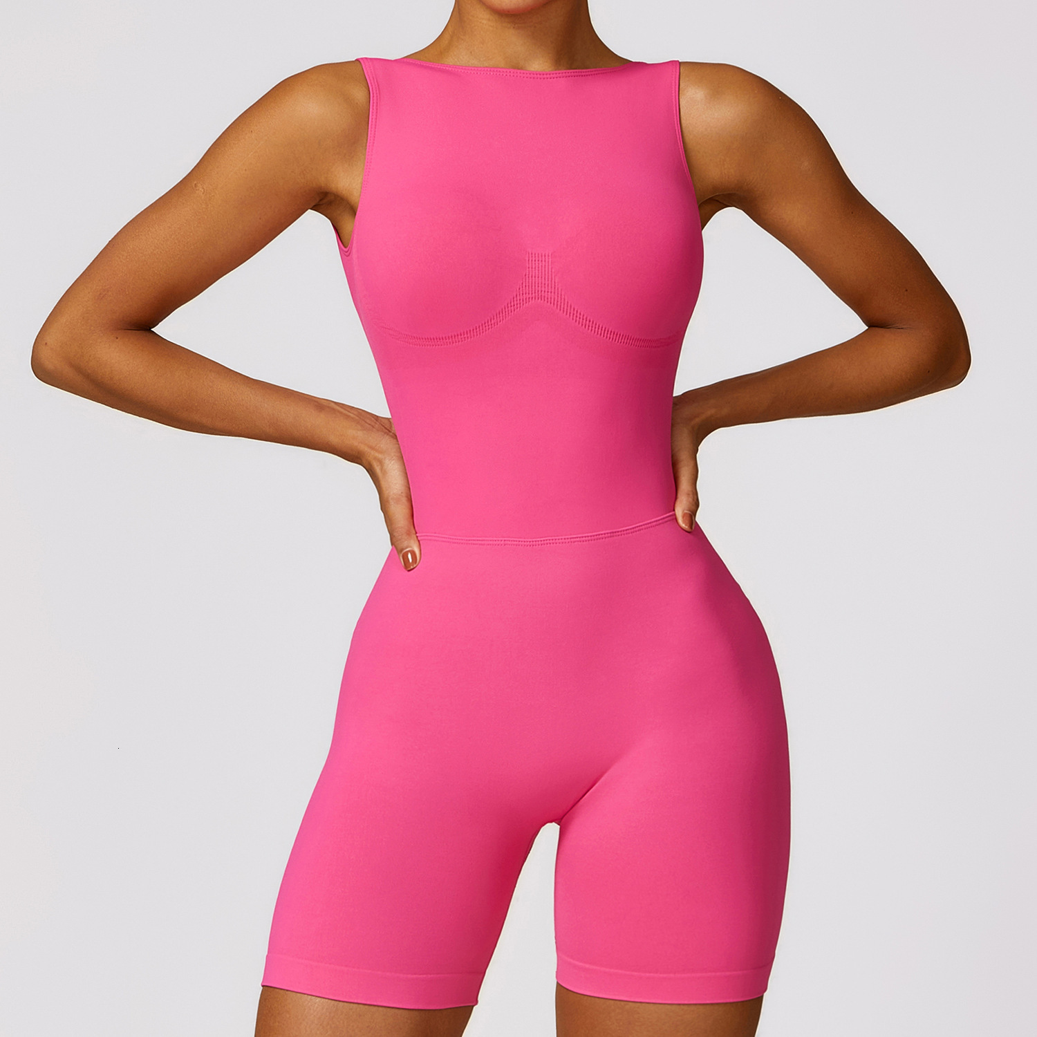Seamless Yoga Set Women Fiess Bodysuit Rompers One Piece Sports Gym Clothes Push Up Workout Tracuit Jumpsuits Sportswear