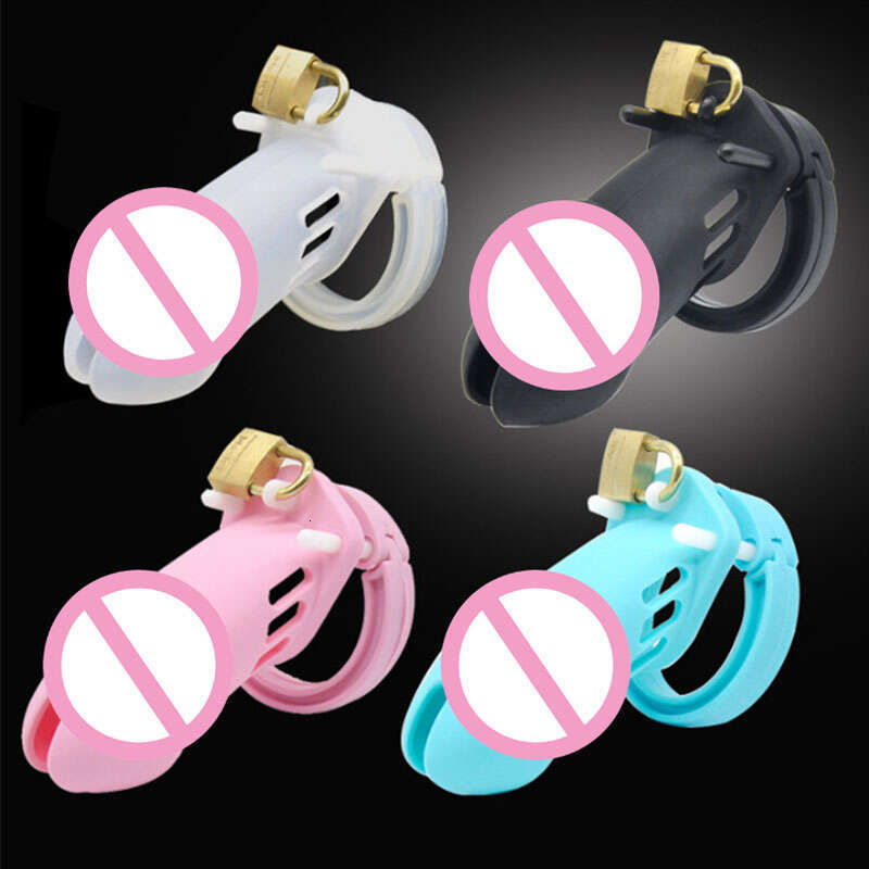Male Bird locked Soft Silicone Male penis ring Chastity Cage BDSM bondage restraint device sex toy for male men man SM toy