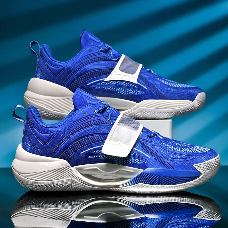 Women Mesh Breathable Basketball Sneakers Male Outdoor Anti Slip Rubber Sports Training Shoes Men High-quality Basketball Shoes