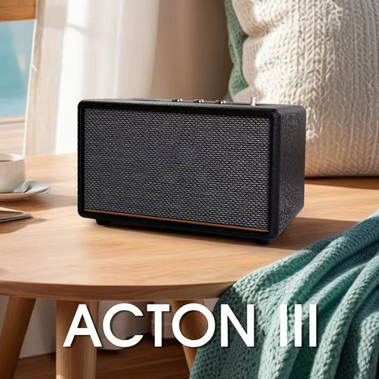 ACTON III desktop speaker Wireless bluetooth Charge Speaker IPX7 Waterproof Portable Speakers computer outdoor Music Heavy Bass for desktop for home a