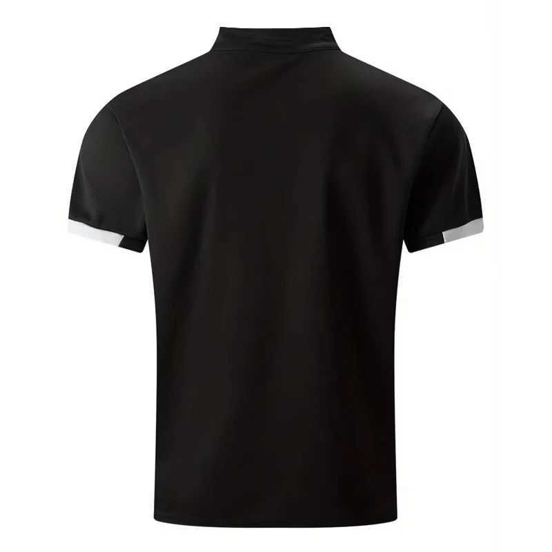 Mens Golf Shirt Golf Polo Work Casual Lapel Short Sleeve Basic Modern Color Block Patchwork Spring Summer Regular FitX240920