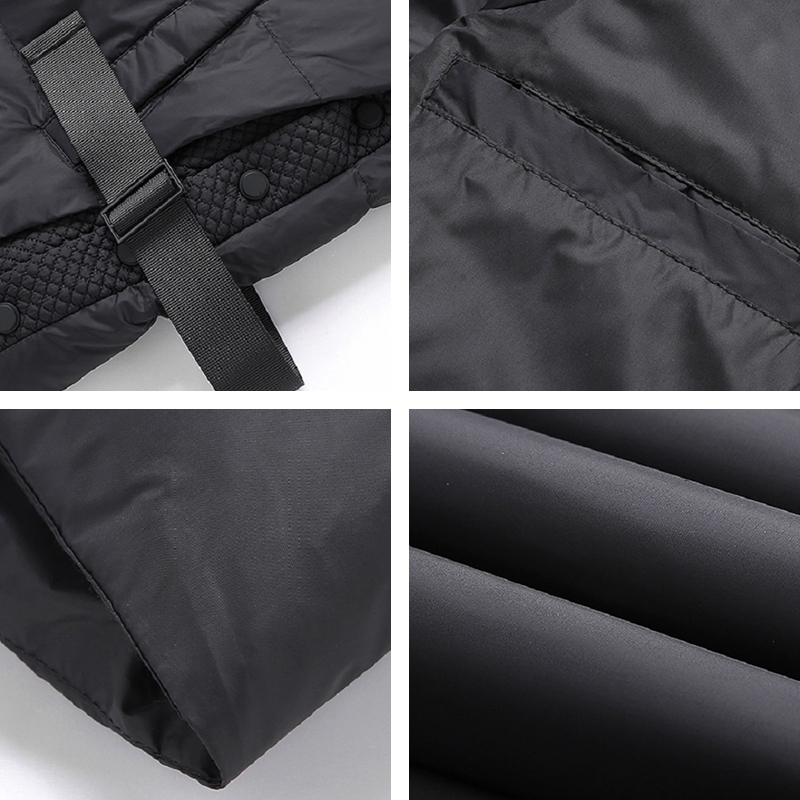 Brand Sleeveless Down Jacket Winter New Warm Thick Windproof Vest Coat Men Hooded Casual High Quality Waistcoat Man