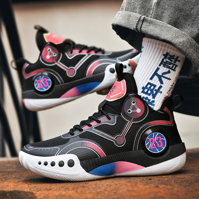 2024 Spring and Autumn Ultra-lightweight Running Shoes Youth Indoor Game Training Basketball Shoes Outdoor Casual Sneakers Men