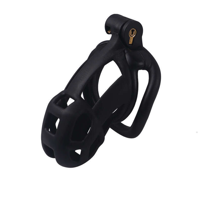 Netphi Leather Chastity Cage Rings Locks BDSM Sex Toys Accessory Kit for Men's Penis Bondage Adult SM Chastity Device