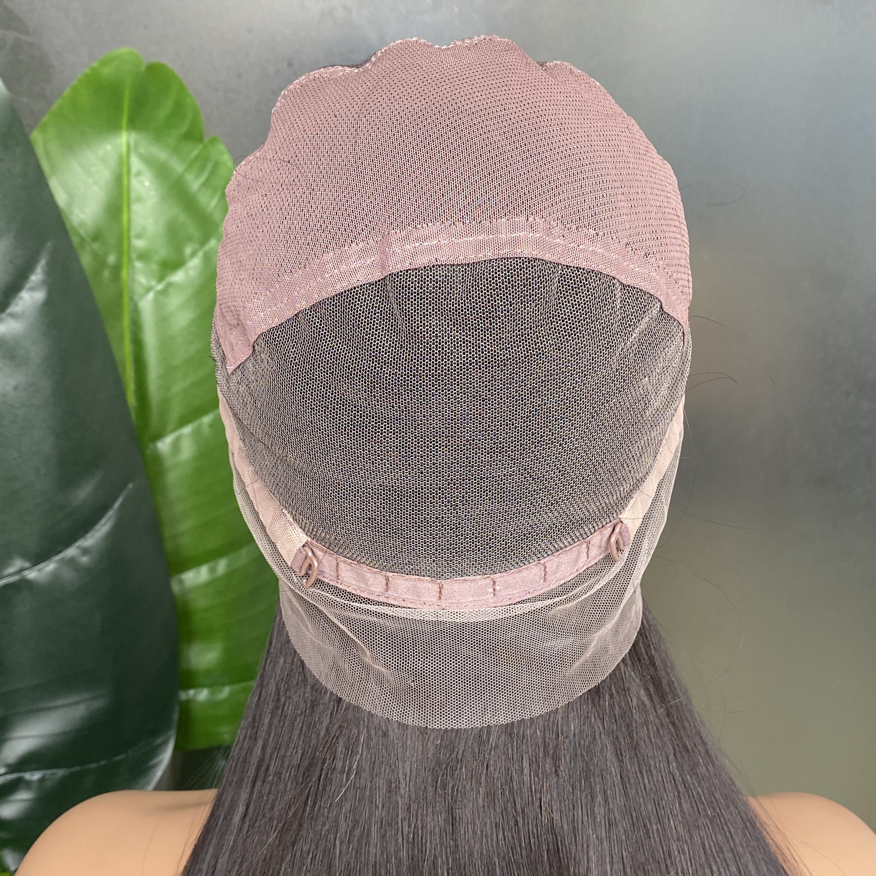 Grade 12A Top Quality Malaysian Peruvian Indian Brazilian Silky Straight HD Full Lace Frontal Wig 20 Inch 100% Raw Virgin Thick Human Hair