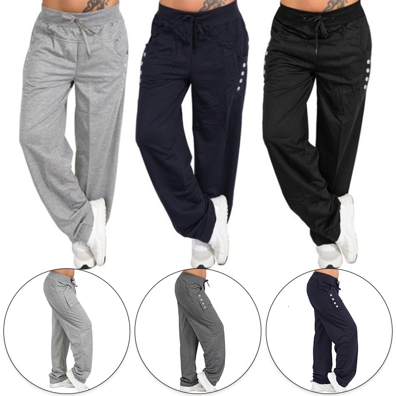 2026 Summer Baggy Wide Leg Trousers Women s Cotton Blend Straight Casual Loose Pants Ladies Joggers