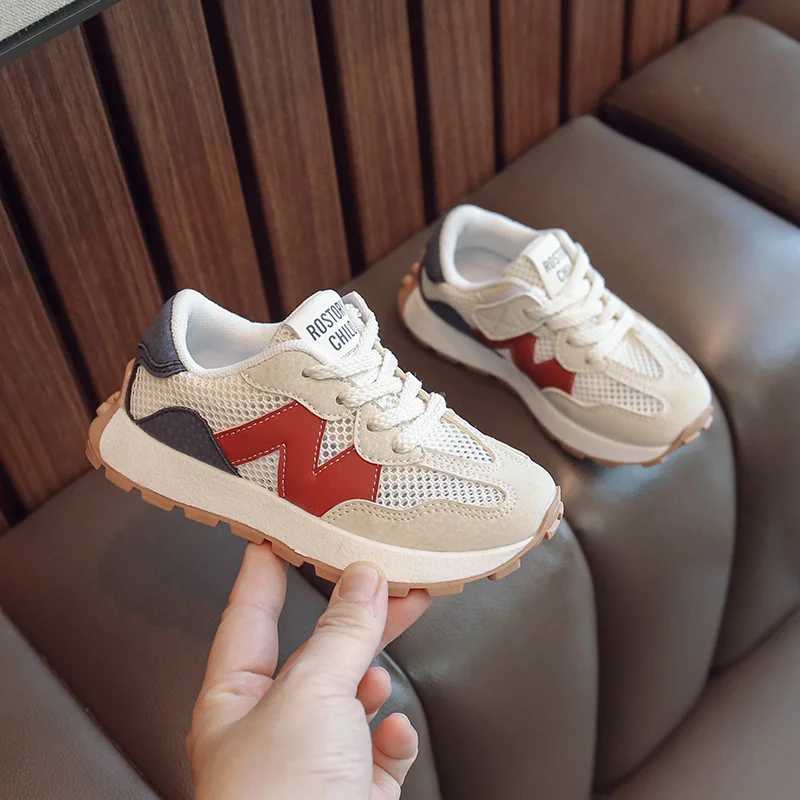 Fashion New Lightweight Increased Breathable Round Toe Comfortable Thick-soled Mens and Womens Casual Childrens Sports Shoes M240920
