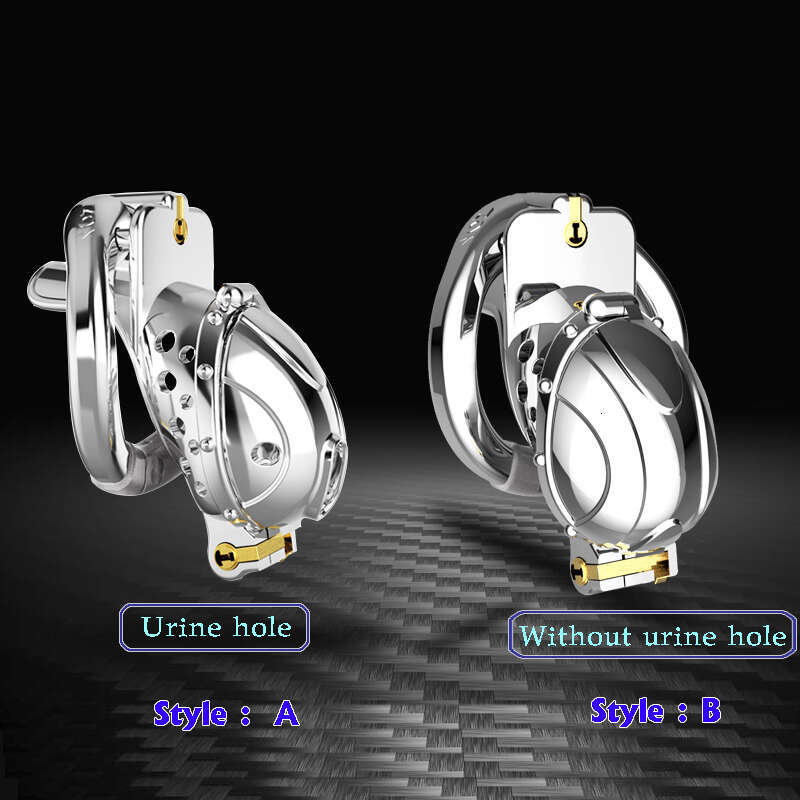 New Openable Ring Removable BDSM Breathable Penis Lock Steel Male Chastity Cage Lock toys