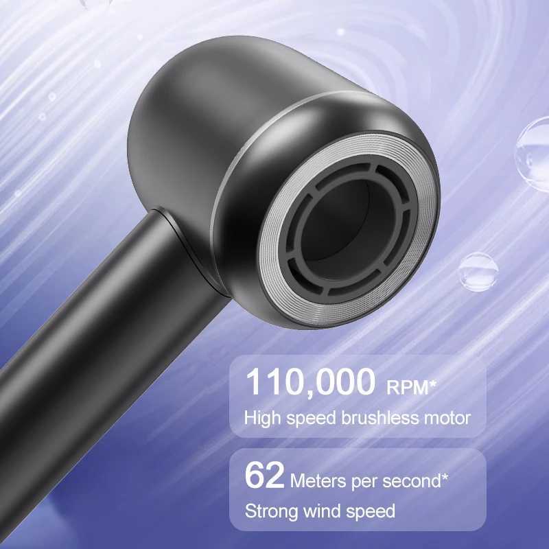 Electric Hair Dryer Professional Hair Dryer with Nozzle for Dyson Negative Ionic High Speed Blow Dryer hair styling appliancesPH3U