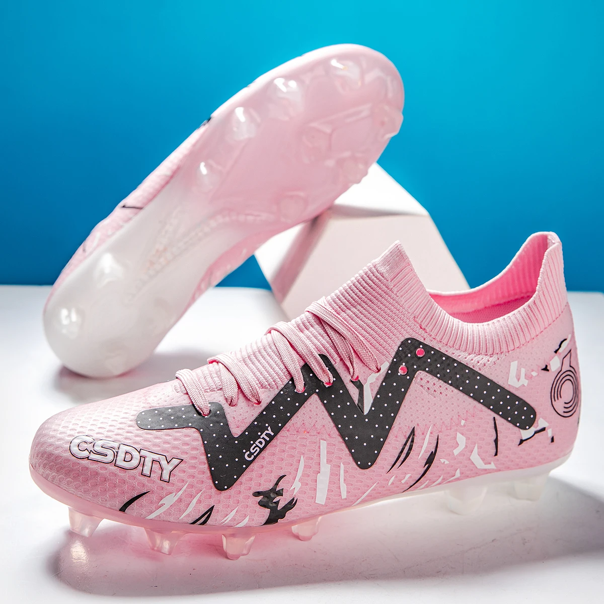 New Men Football Shoes Turf Indoor Non Slip Society Professional Football Field Boots Futsal Fast Sports Soccer Cleats Sneakers