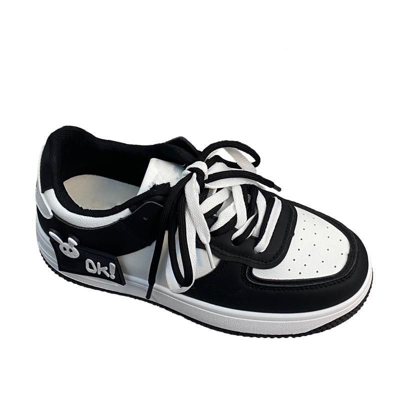 Women Sneakers Platform Running New Sports Casual Mixed Color Funny Patch Shoes Vulcanized 2023 Comfortable Female Footwear 46e7