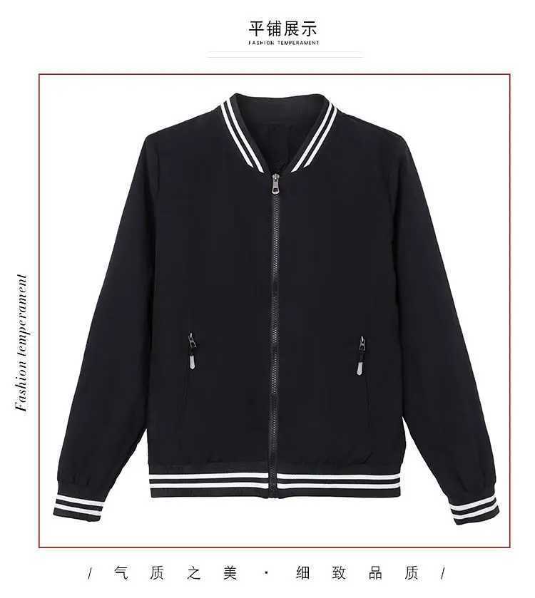Womens Spring and Autumn New Small Jacket Short Small and Tall Wearing Baseball Jacket Loose Small Fragrant CoatX240920