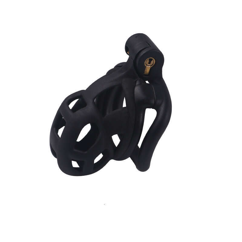 Netphi Leather Chastity Cage Rings Locks BDSM Sex Toys Accessory Kit for Men's Penis Bondage Adult SM Chastity Device