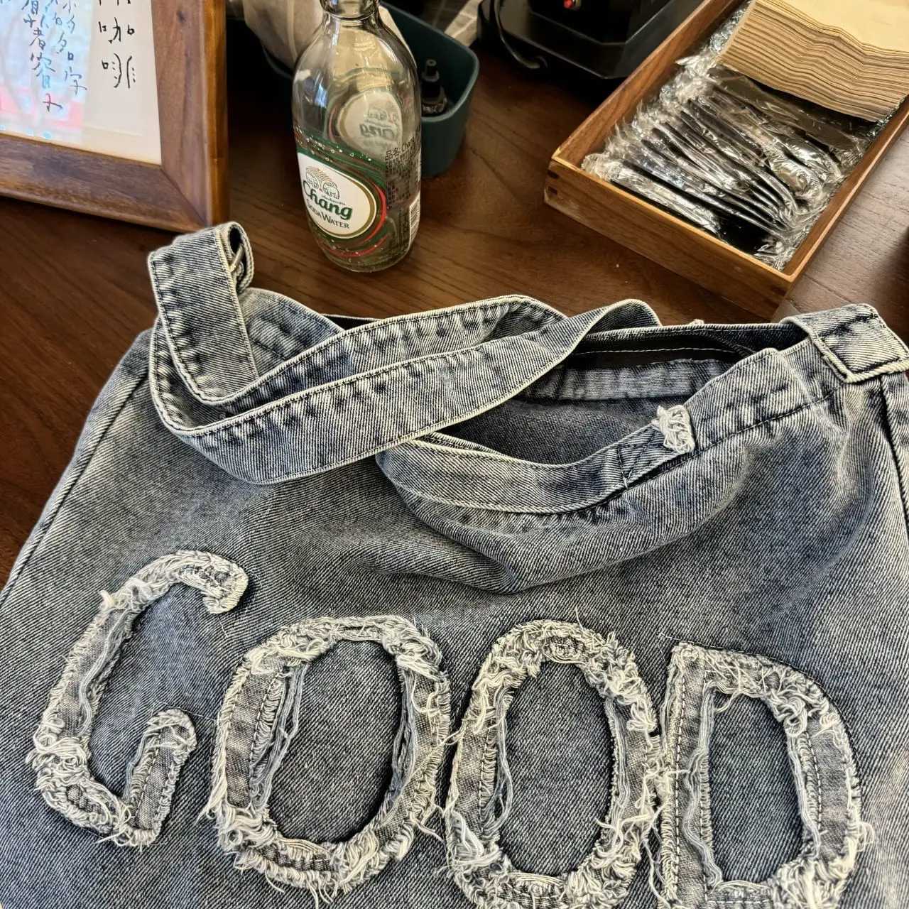 Denim Bags for Women Casual Crossbody Embroidery Female Shoulder Bag Pack Travel Zipper Handbag Tote Ladies Messenger 240920