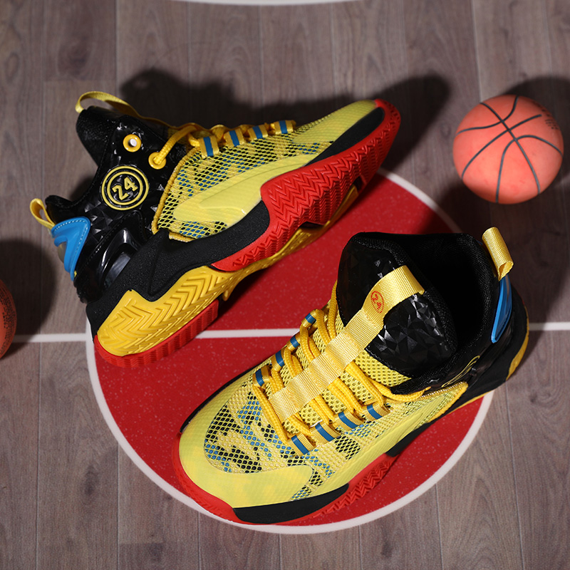 Explosive Children's Basketball Shoes Sports Shoes Trend Summer Trend Niche Design Comfortable Wear-resistant Mesh Surfacet