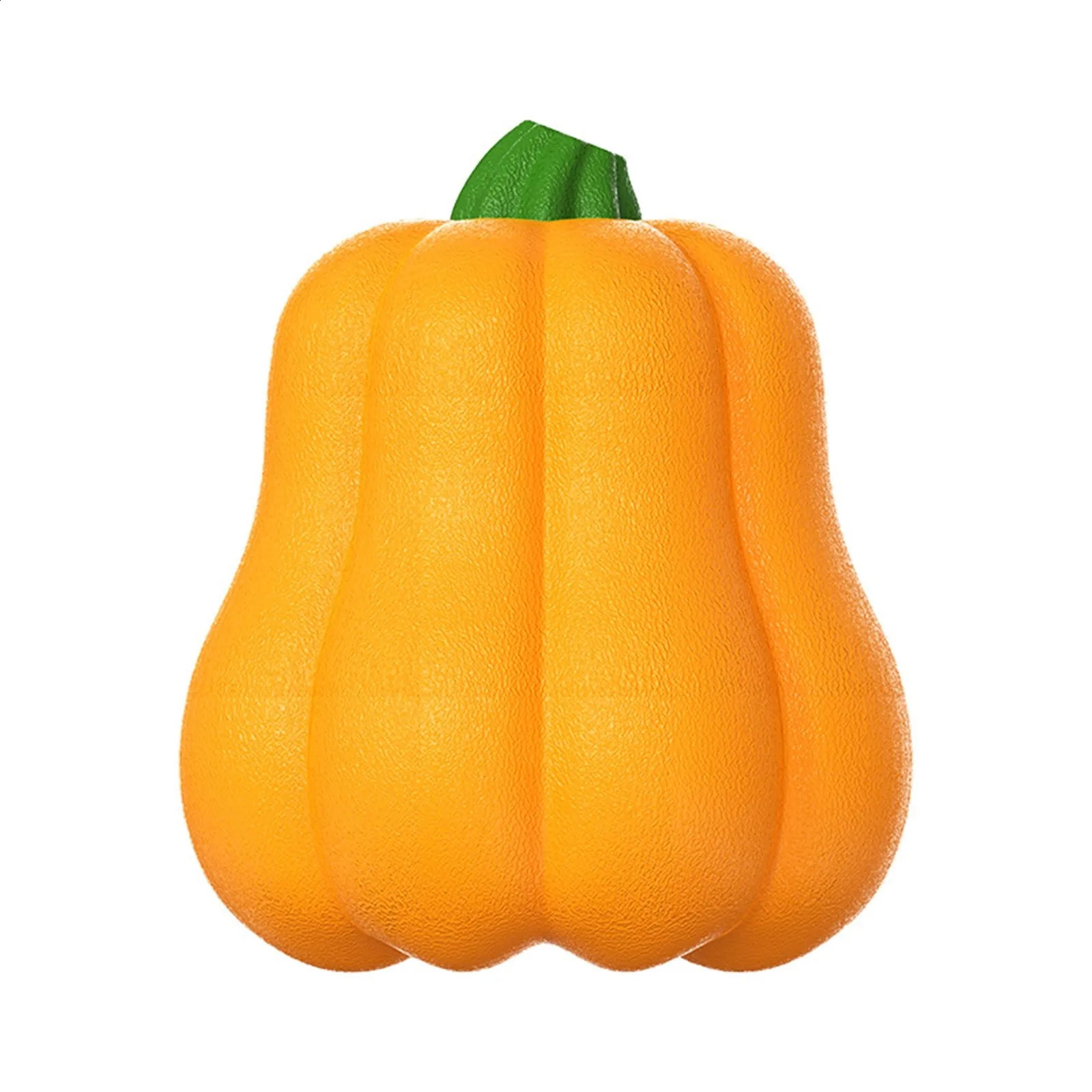 Interesting bite resistant dog pumpkin ball toy sounds Tpr Halloween pumpkin dog toy orange puppy sound toy 240914