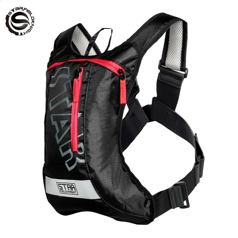 Star Field Knight Lightweight BackpackMoisturizing Bag Accessories Motorcycle Riding Gear Bike Running Climbing Outdoor Sports 240911