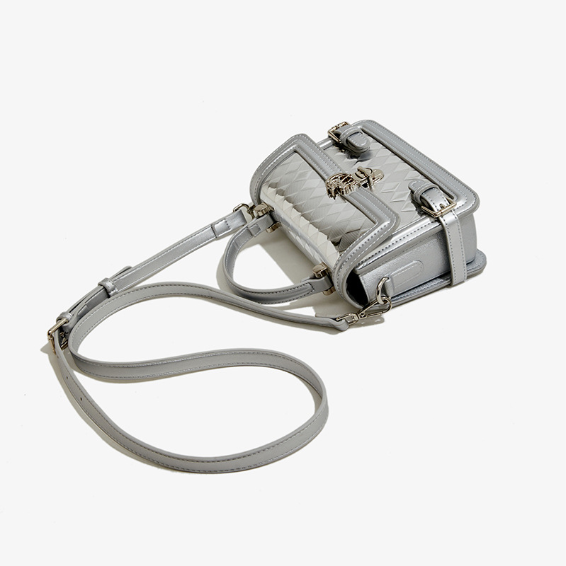 Ladies' small fragrant silver high-end crossbody bag handbag