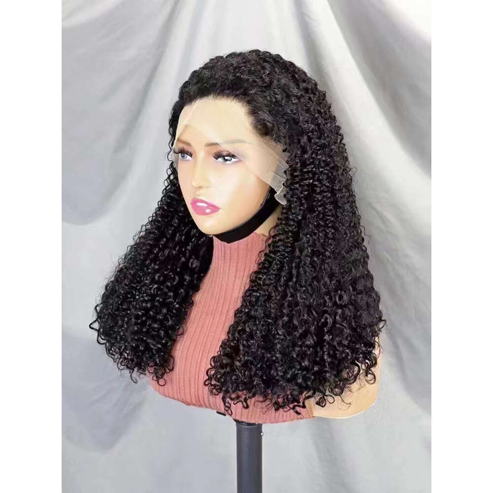 24 Inch Natural 13x4 Frontal 300% Density 100% Brazilian Remy Human Hair Water Wave Lace Bob Wigs for Black Women
